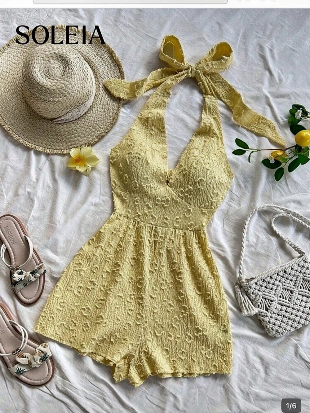 Yellow Romper